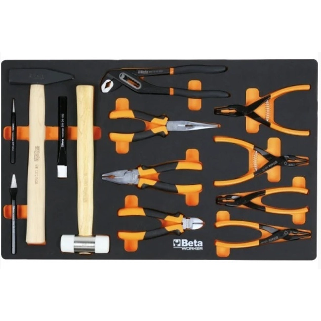 Vendita online Carrello con cassetti e 189 utensili art. BW 5000S R/3M ROSSO